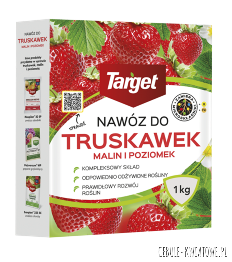 Nawóz Do Truskawek, Malin i Poziomek z Mikroelementami 1 kg
