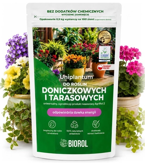Nawóz AgriRol2 Uniplantum 900g ROŚLINY DONICZKOWE I TARASOWE