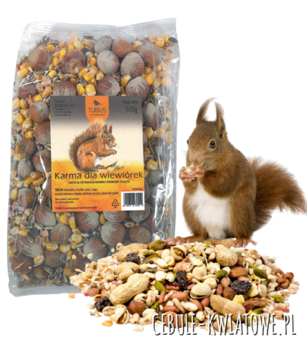Karma dla wiewiórki 500g