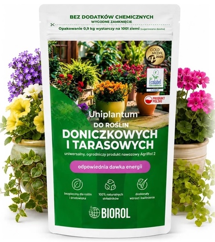 Nawóz AgriRol2 Uniplantum 900g ROŚLINY DONICZKOWE I TARASOWE