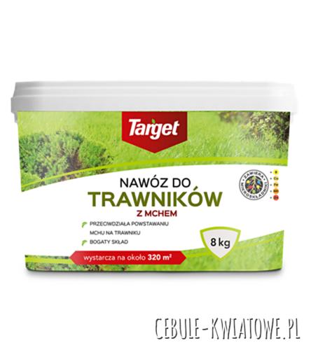 Nawóz Do Trawników z Mchem z Mikroelementami 8 kg