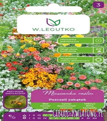 Mieszanka pszczeli zakątek proekologiczna miododajna