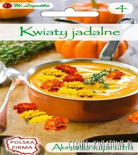Kwiaty jadalne - Aksamitka rozpierzchła mieszanka
