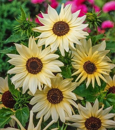 Słonecznik Ozdobny Italian Green Heart