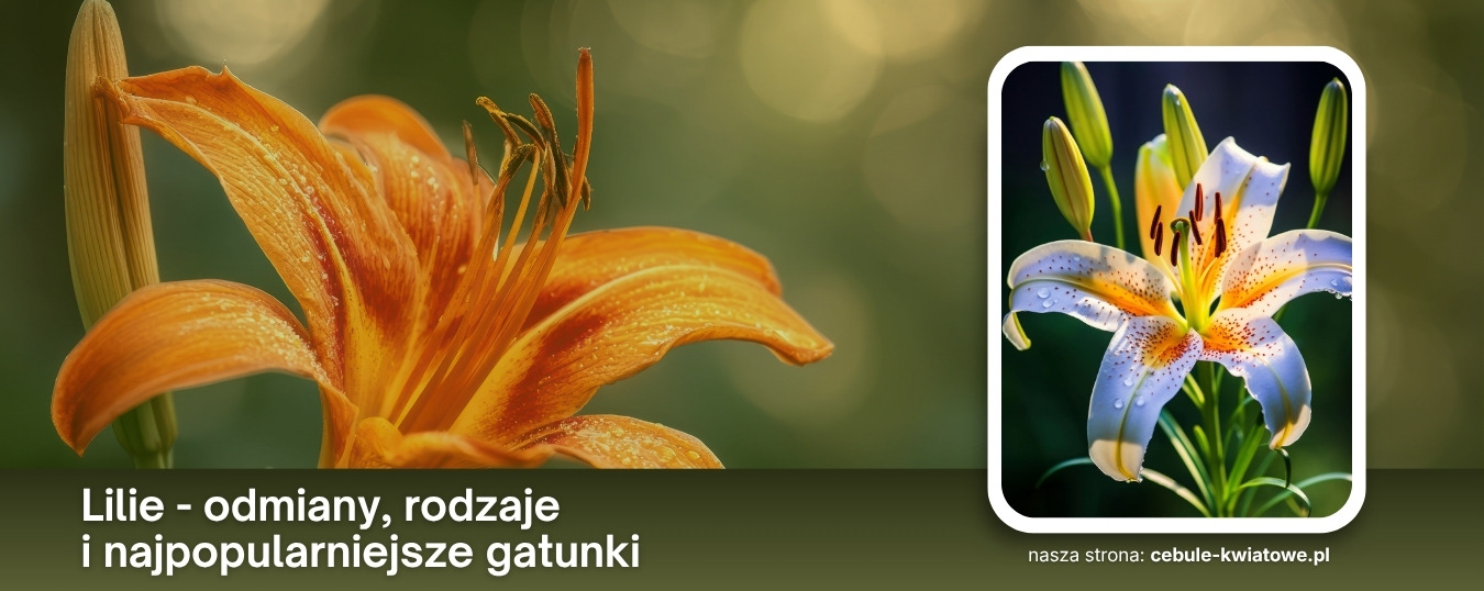 Lilie - odmiany, rodzaje i najpopularniejsze gatunki lilii ogrodowych